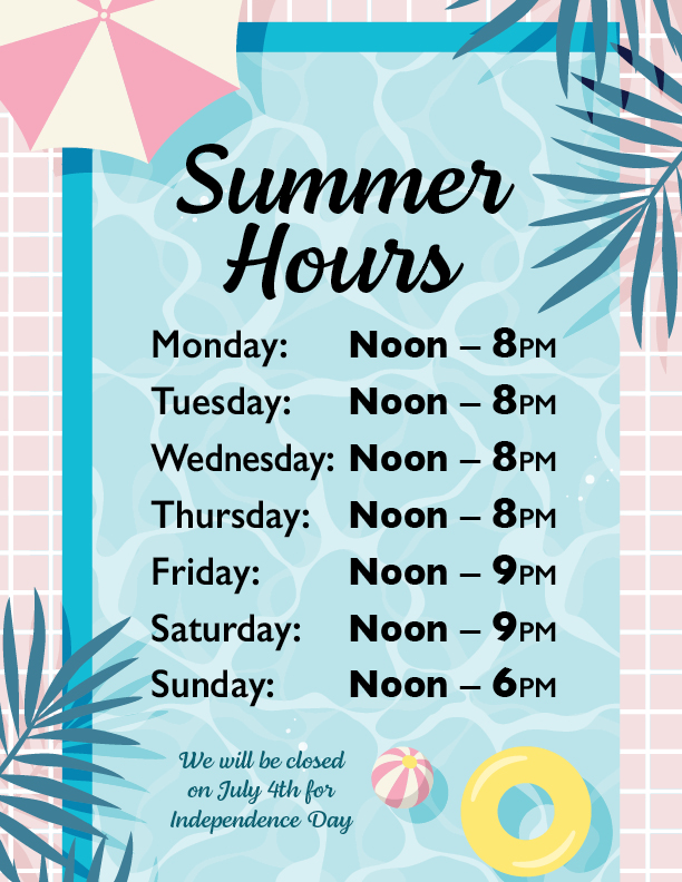 Summer Hours