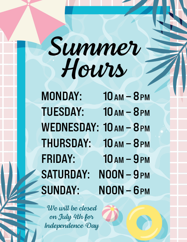 Summer Hours